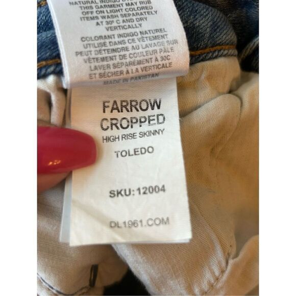 DL1961 Cropped Skinny size 28 - Picture 7 of 9